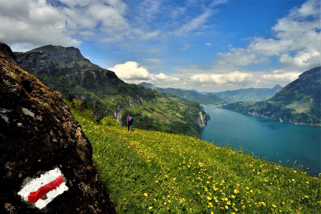 Ferienwohnung Ob Vierwaldsaettersee イゼンタール エクステリア 写真