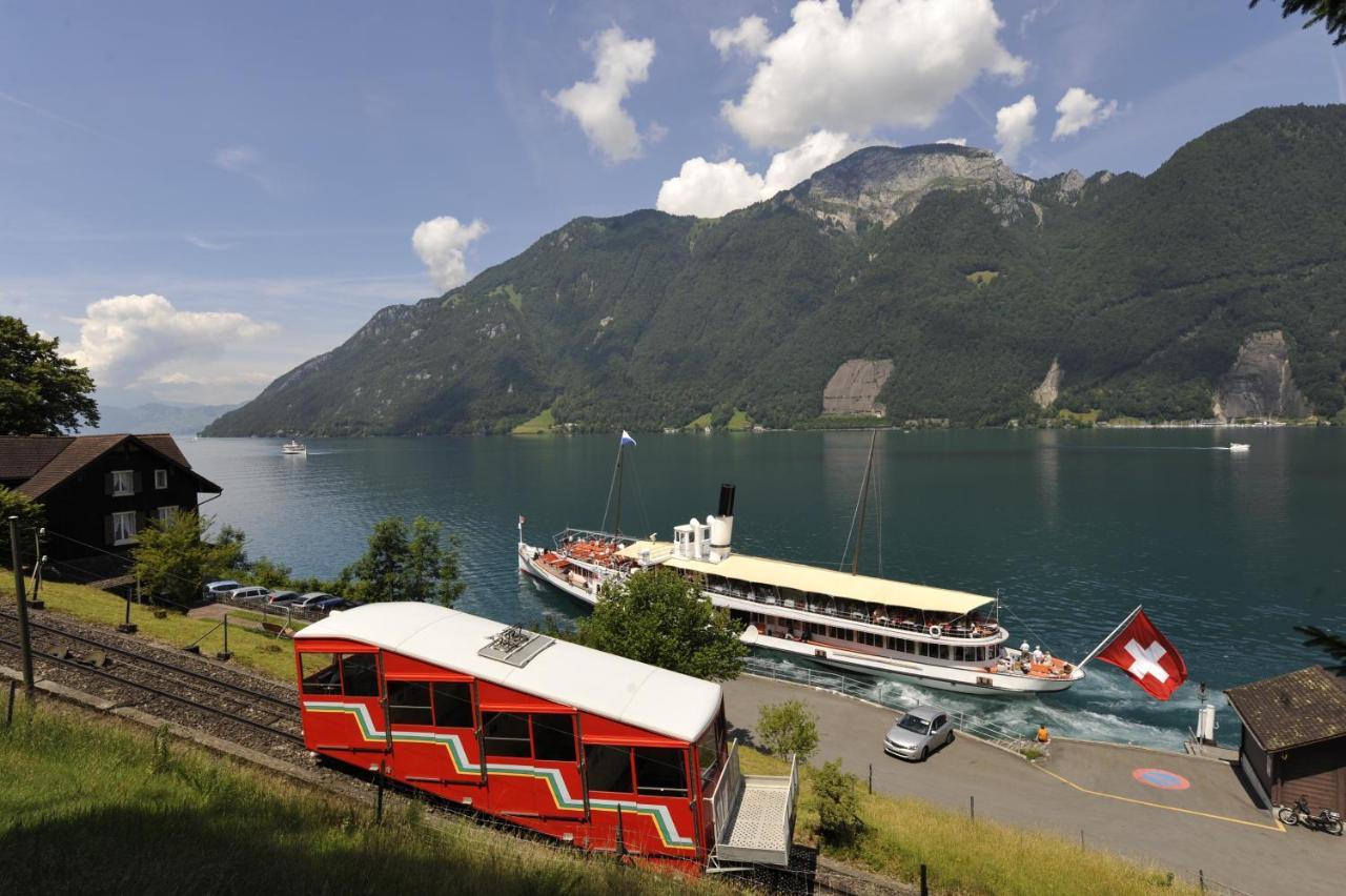 Ferienwohnung Ob Vierwaldsaettersee イゼンタール エクステリア 写真
