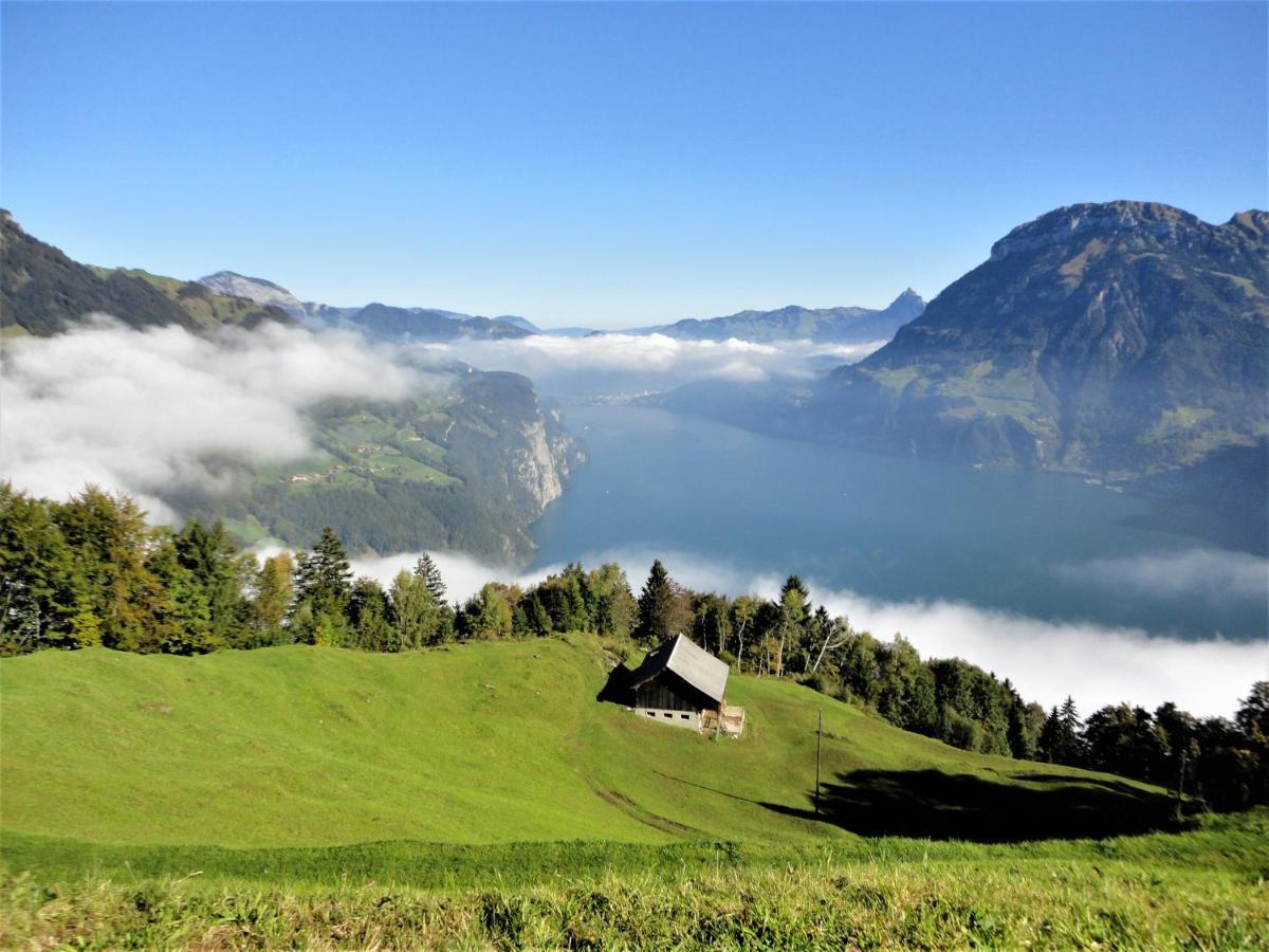 Ferienwohnung Ob Vierwaldsaettersee イゼンタール エクステリア 写真